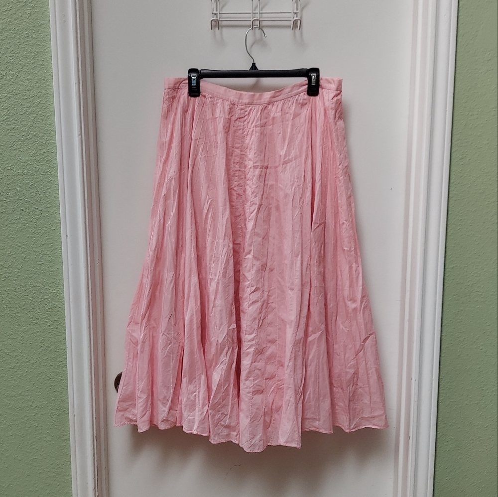 Women's Pink Ralph Lauren Full Skirt Size 16